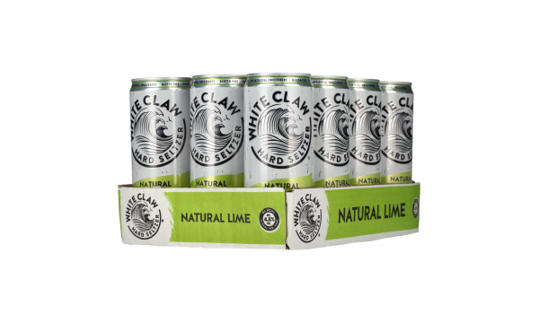 White Claw Hard Seltzer Natural Lime 4,5% Vol. 12x0,33l 