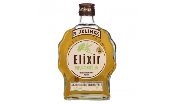 R. Jelínek Holunderblüten Elixir 14,7% Vol. 0,5l. šeivamedžio likeris