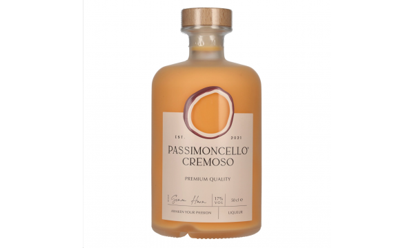 Passimoncello Cremoso Premium Quality Liqueur 17% Vol. 0,5l