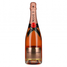 Moët & Chandon Champagne NECTAR IMPÉRIAL ROSÉ Demi-Sec 12,5% Vol. 0,75l pusiau sausas