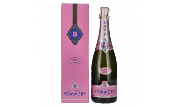 Pommery Brut Rosé Champagne 12,5% Vol. 0,75l briutas dovanų dežutėje