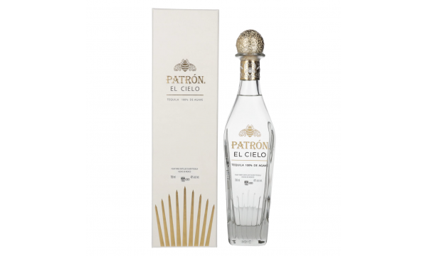 Patrón El Cielo Silver Tequila 100% de Agave 40% Vol. 0,7l dovanų dežutėje