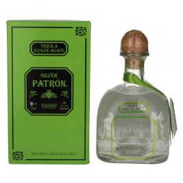 Patrón Tequila Silver 40% Vol. 1l dovanų dežutėje