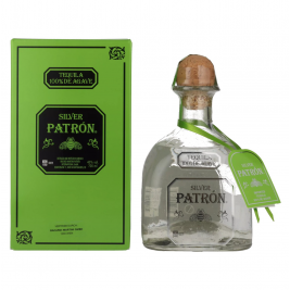 Patrón Tequila Silver 40% Vol. 0,7l dovanų dežutėje