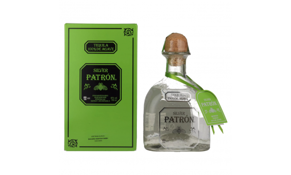 Patrón Tequila Silver 40% Vol. 0,7l dovanų dežutėje