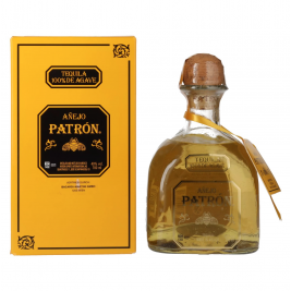 Patrón Tequila Añejo 40% Vol. 0,7l dovanų dežutėje