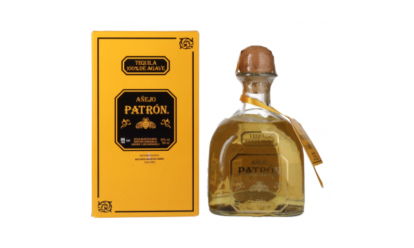 Patrón Tequila Añejo 40% Vol. 0,7l dovanų dežutėje