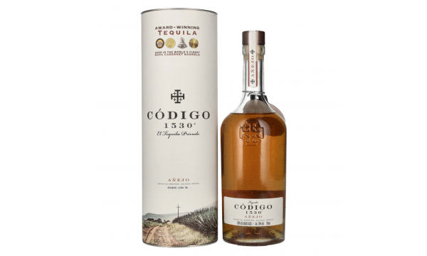 Código 1530 AÑEJO Tequila 38% Vol. 0,7l dovanų dežutėje