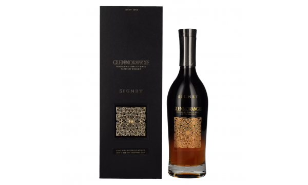 Glenmorangie SIGNET Highland Single Malt 46% Vol. 0,7l medinėje dovanų dežėje