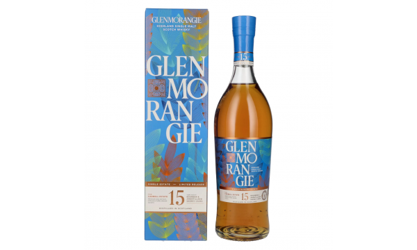 Glenmorangie 15 Years Old The Cadboll Estate Limited Release 43% Vol. 0,7l dovanų dežutėje