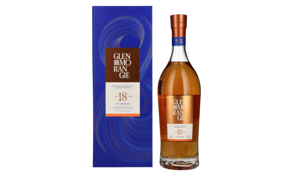 Glenmorangie 18 Years Old THE INFINITA Highland Single Malt 43% Vol. 0,7l dovanų dežutėje