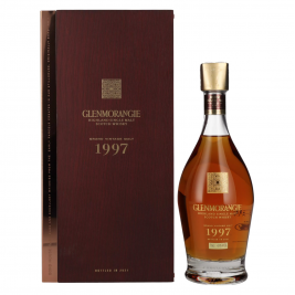 Glenmorangie GRAND VINTAGE MALT 1997 43% Vol. 0,7l medinėje dovanų dežutėje