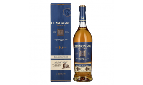 Glenmorangie The TRIBUTE 16 Years Old Heritage Spirit Batch 43% Vol. 1l dovanų dežutėje