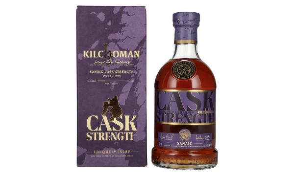 Kilchoman SANAIG CASK STRENGTH Islay Single Malt Scotch Whisky 2024 57,8% Vol. 0,7l