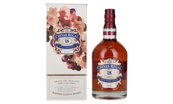 Chivas Regal 18 Years Old Margaux Cask Finish 48% Vol. 1l dovanų dežutėje