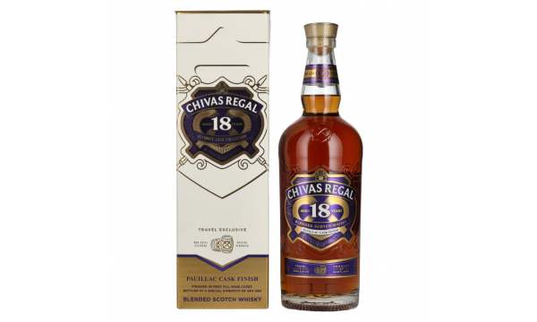 Chivas Regal 18 Years Old ULTIMATE CASK COLLECTION Pauillac Cask Finish 48% Vol. 1l dovanų dežutėje