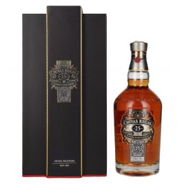 Chivas Regal 25 Years Old ORIGINAL LEGEND 40% Vol. 0,7l dovanų dežutėje
