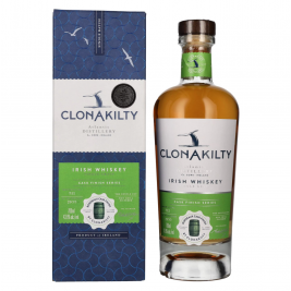 Clonakilty Single Grain Irish Whiskey Bordeaux Cask CASK FINISH SERIES 43,6% Vol. 0,7l dovanų dežutėje