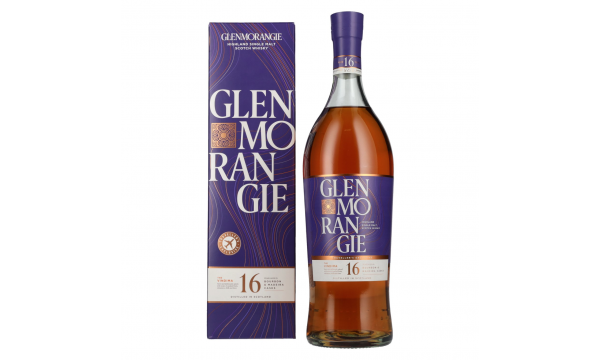 Glenmorangie 16 Years Old THE VINDIMA Highland Single Malt Scotch Whisky 43% Vol. 1l dovanų dežutėje