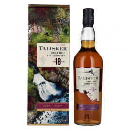 Talisker 18 Years Old Single Malt Whisky 45,8% Vol. 0,7l dovanų dežutėje