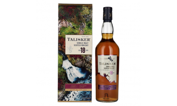 Talisker 18 Years Old Single Malt Whisky 45,8% Vol. 0,7l dovanų dežutėje