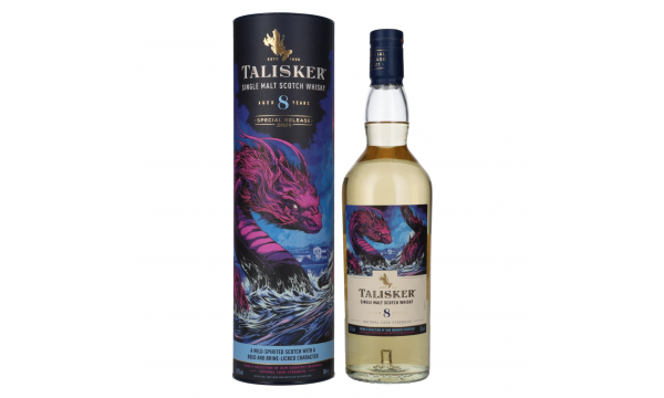 Talisker 8 Years Old Single Malt Special Release 2021 59,7% Vol. 0,7l dovanų dežutėje