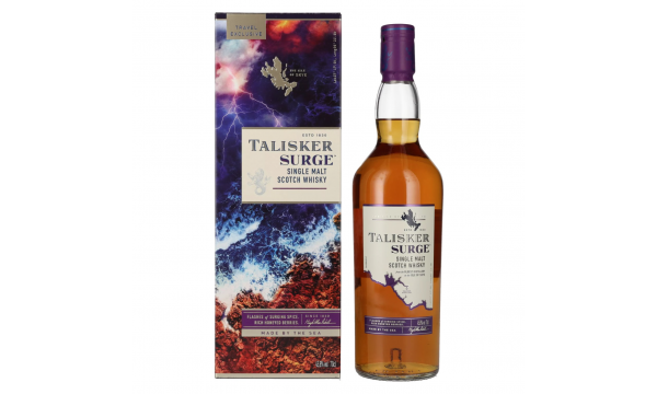 Talisker SURGE Single Malt Scotch Whisky 45,8% Vol. 0,7l dovanų dežutėje