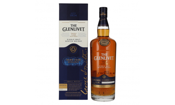 The Glenlivet RARE CASK Small Batch No. 9378/017 40% Vol. 1l dovanų dežutėje