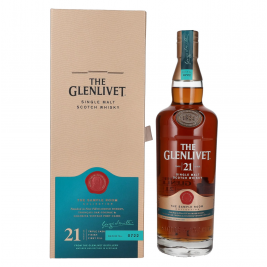 The Glenlivet 21 Years Old THE SAMPLE ROOM COLLECTION Single Malt Scotch Whisky 43% Vol. 0,7l dovanų dežutėje