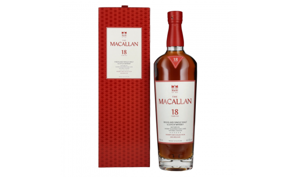 The Macallan 18 Years Old SHERRY OAK CASK 2025 43% Vol. 0,7l dovanų dežutėje