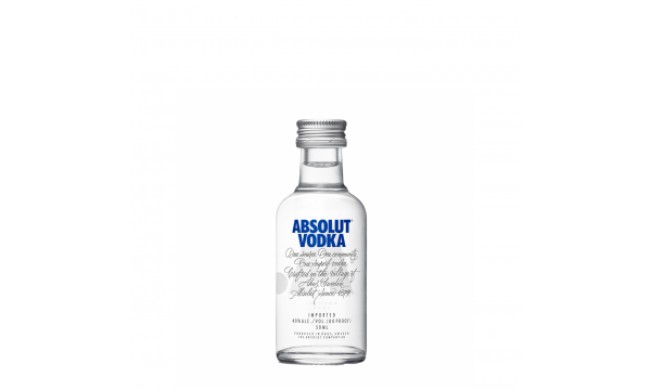 Absolut Vodka 40% Vol. 0,05l