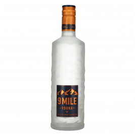 9 Mile Vodka 37,5% Vol. 0,7l + LED lemputė