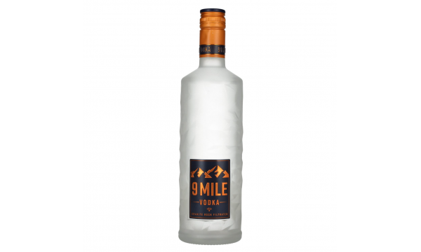 9 Mile Vodka 37,5% Vol. 0,7l + LED lemputė