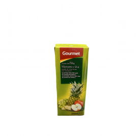 Gourmet Zumo de Pina Manzana y Uva 0.2l sultys