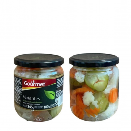 Gourmet Variantes konservuotos daržovės 345G