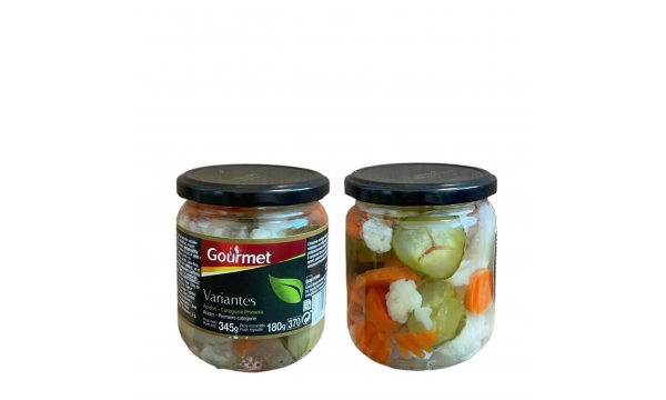 Gourmet Variantes konservuotos daržovės 345G