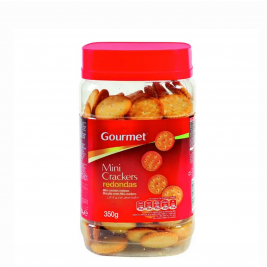 Gourmet Redondas Mini Crackers 350g