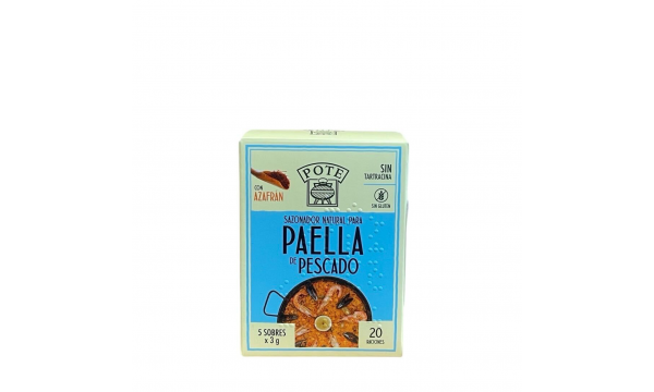 Prieskoniai Pote Paella de Pescado su šafranu 15g