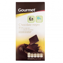 Gourmet Chocolate Negro, 85% Kakavos be cukraus, be gliuteno 100 g