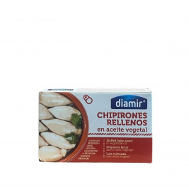 Įdaryti mažieji kalmarai Diamir Chipirones Rellenos 110g