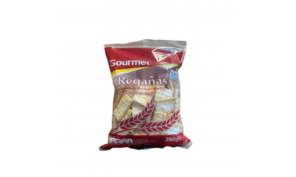 Duonos krekeriai Gourmet Reganas 250g. be laktozės