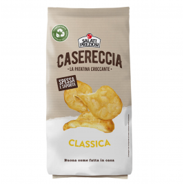 Naturalūs Itališki bulvių traškučiai Salati Preziosi Casereccia Classica 150g. 