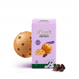 Panettone tešlos bandelės Bauli Pan Cioccolato Proteico 6x42g.