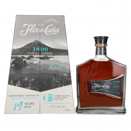 Flor de Caña Centenario 19 Years Old Rum 45% Vol. 0.7l dovanų dežutėje