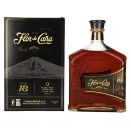 Flor de Caña Centenario 18 Years Old LEGACY EDITION I 40% Vol. 1l dovanų dežutėje.