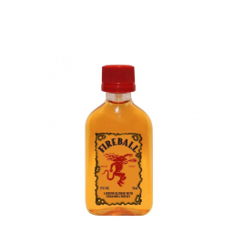Fireball RED HOT Liqueur with Cinnamon & Whisky 33% Vol. 0,05l PET