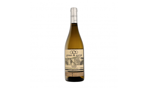 Cuatro Rayas Rueda Verdejo Green & Social 2023 13% Vol. 0.75l sausas