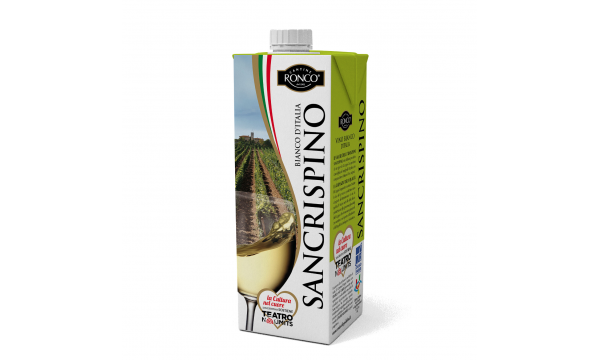 Ronco Sancrispino Bianco Vol. 10.5%, 1,0L sausas