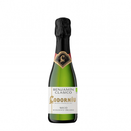 Codorniu Benjamin Clasico Cava Seco Organic 11.5% Vol. 0.2L pusiau sausas