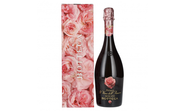 Bottega Petalo Moscato Il Vino dell' Amore 6,5% Vol. 0.75l su dežute pusiau saldus